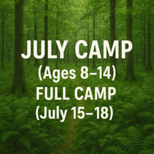 July Camp (Ages 8–14) – Full Camp (July 15–18)